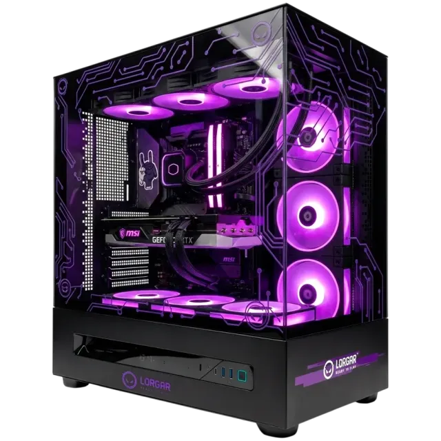 LORGAR PCP401 PRO Gaming-PC Sort