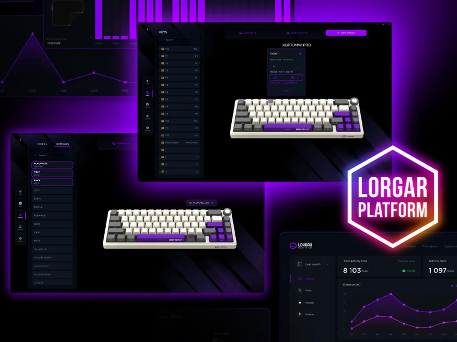 LORGAR PLATFORM for KBP70MW PRO