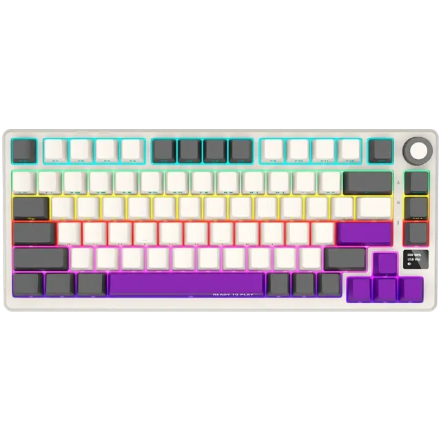 LORGAR KBP7075W PRO Gaming-Tastatur Beige