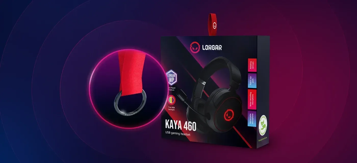 LORGAR Kaya 460 PRO keychain inkludert