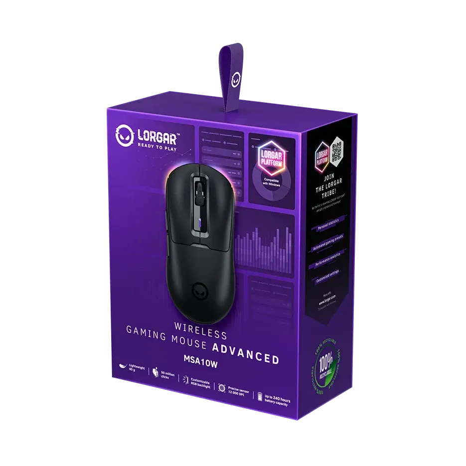 LORGAR MSA10W ADVANCED gaming-mus