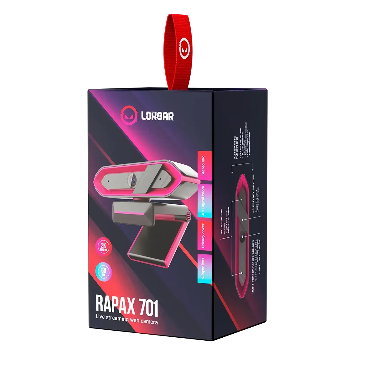 LORGAR Rapax 701 ADVANCED webkamera
