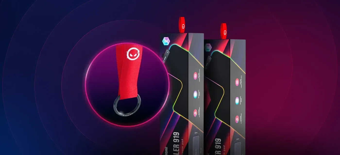 LORGAR Elite Steller 919 ekstra stor gamingmusematte